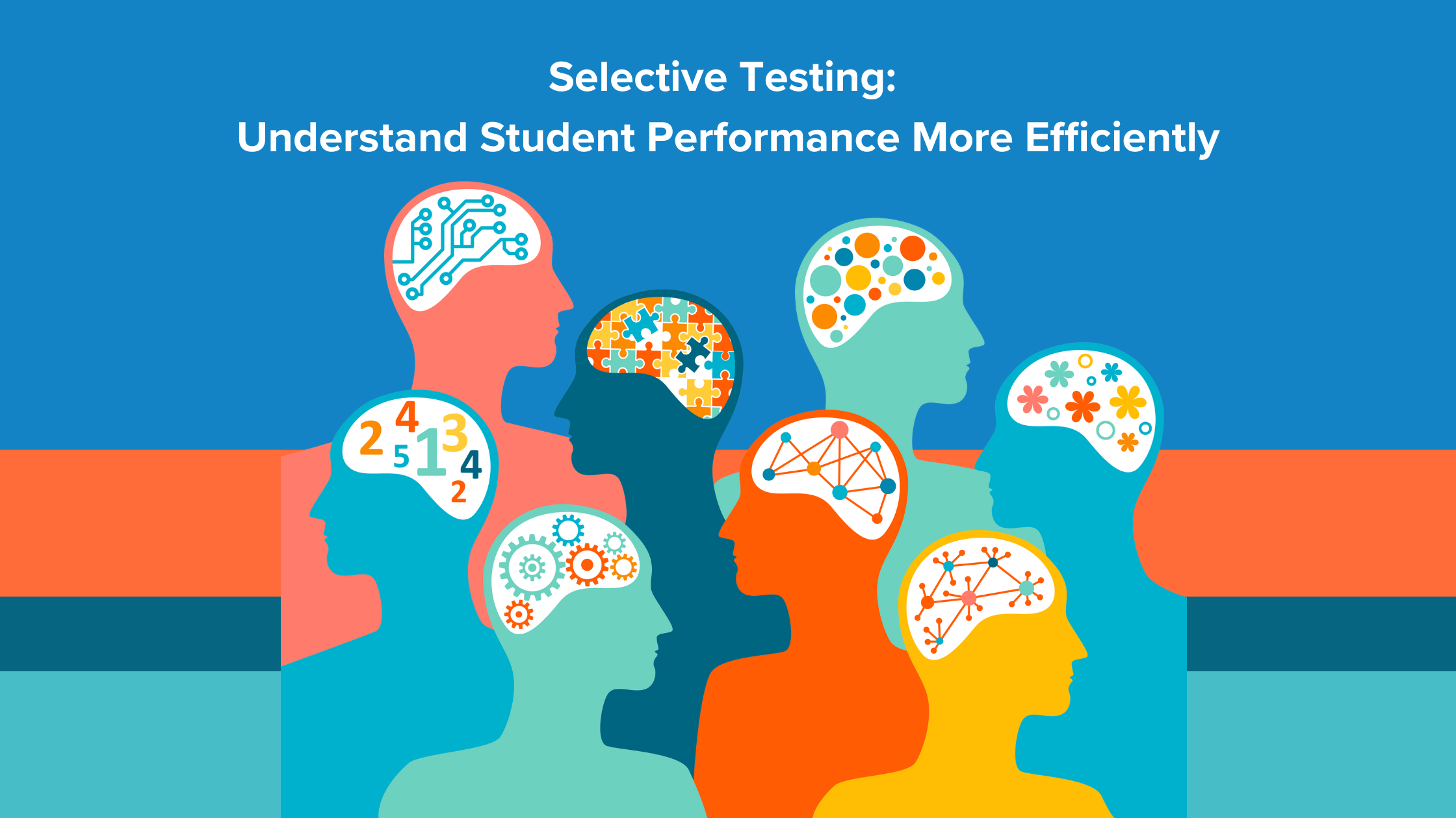 Selective Testing Understand Student Performance More Efficiently